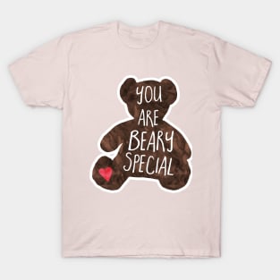 You are BEARy special - Funny Valentine's day pun T-Shirt